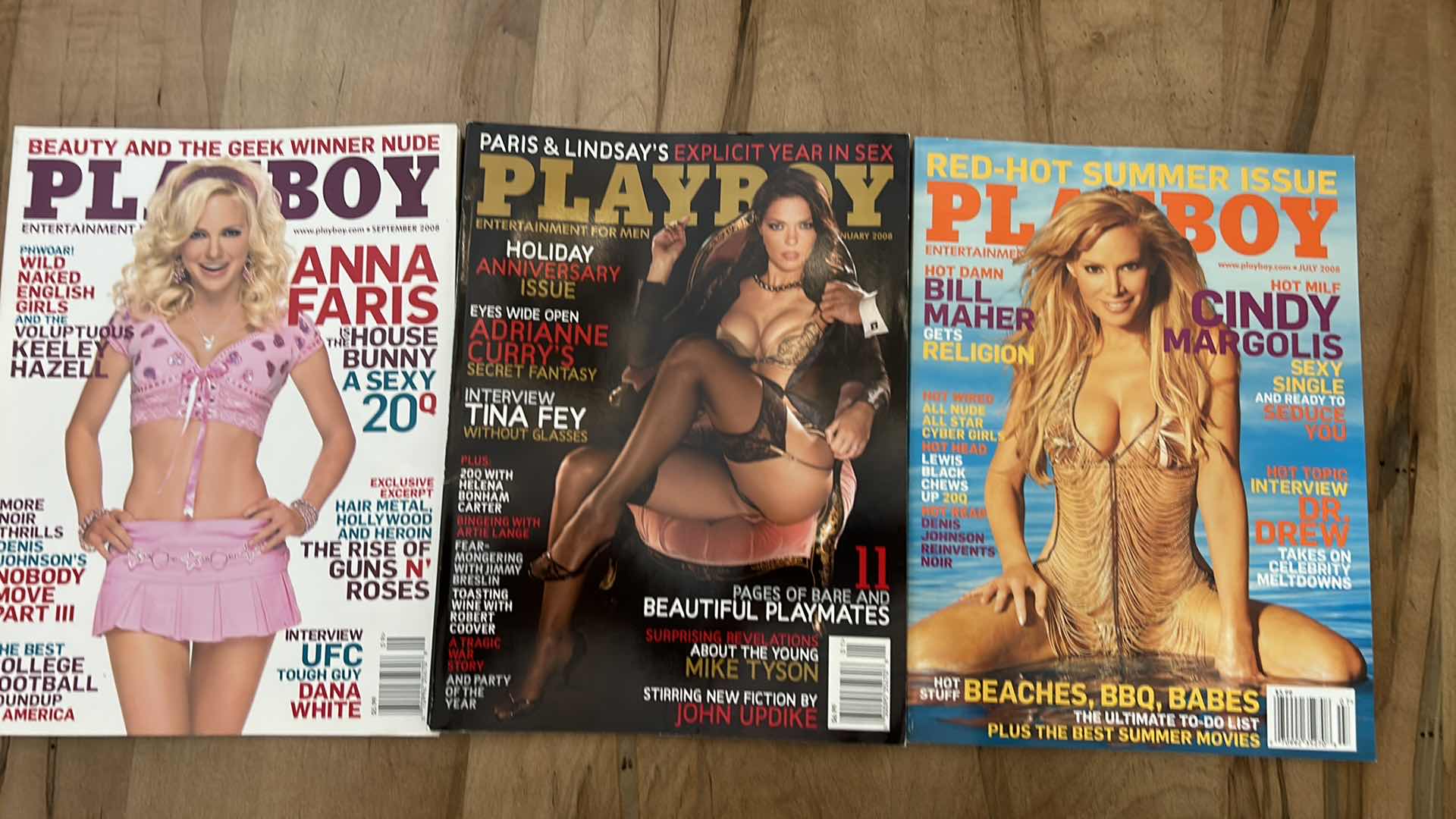 Photo 1 of 6 PLAYBOY MAGAZINES