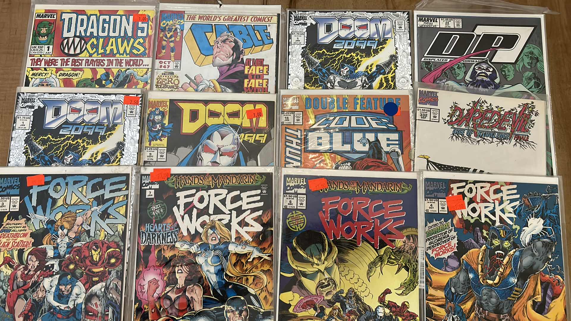 Photo 1 of 12 MARVEL COMIC BOOKS