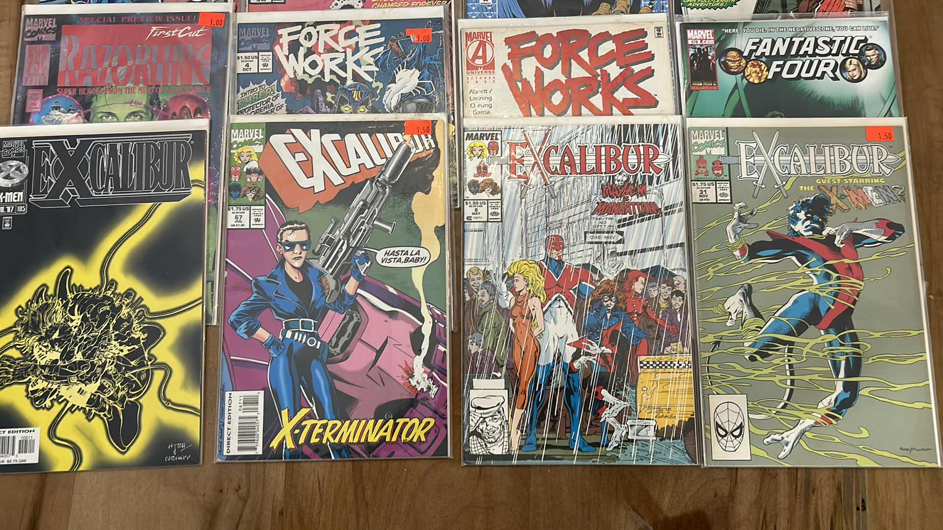 Photo 2 of 12 MARVEL COMIC BOOKS