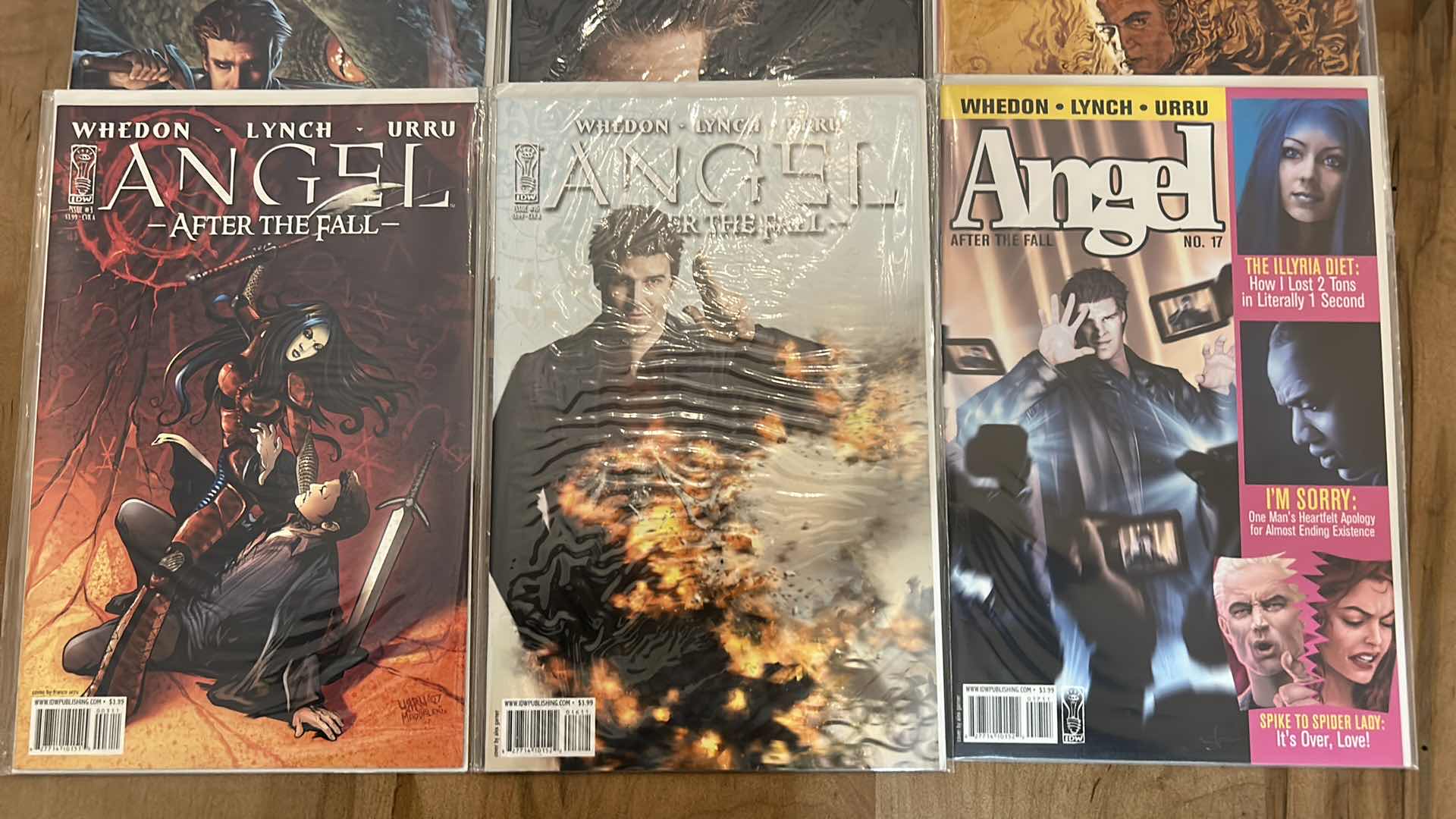 Photo 1 of 9 - ANGEL AFTER THE FALL COMIC BOOKS