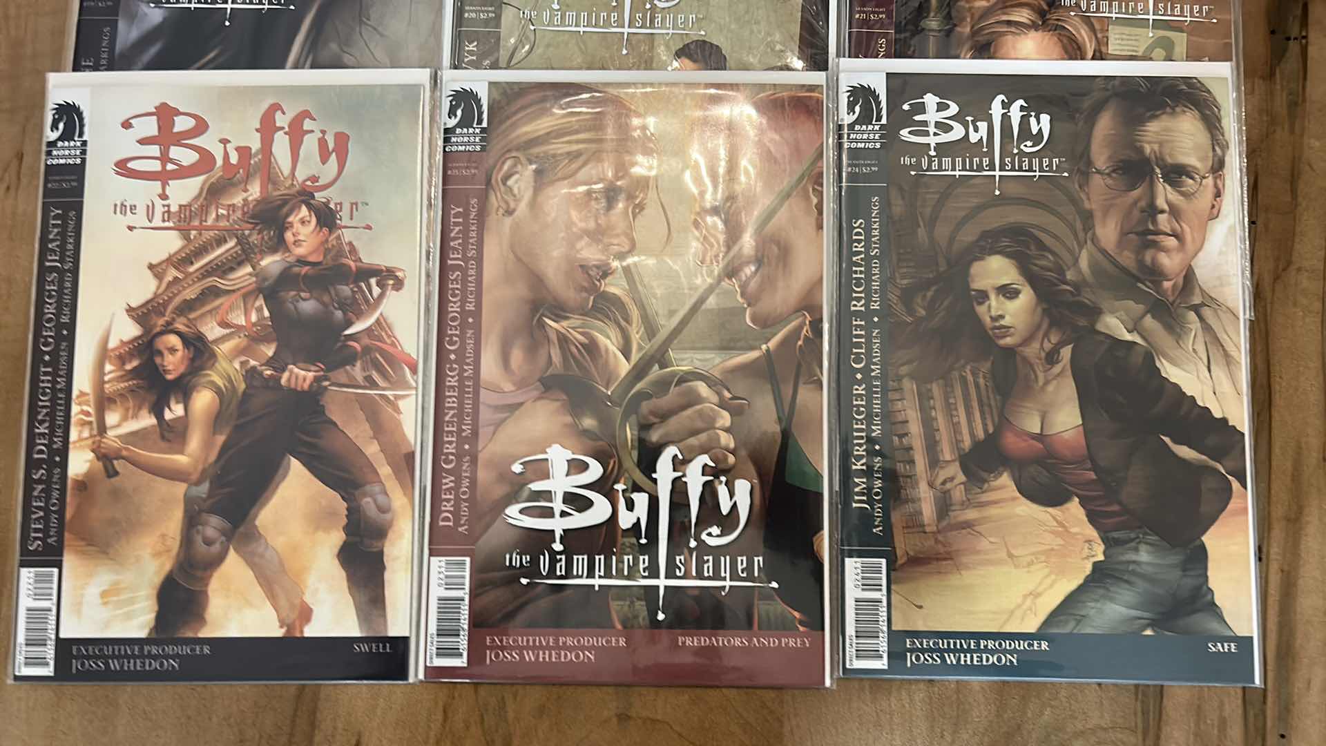 Photo 3 of 12- BUFFY THE VAMPIRE SLAYER COMIC BOOKS