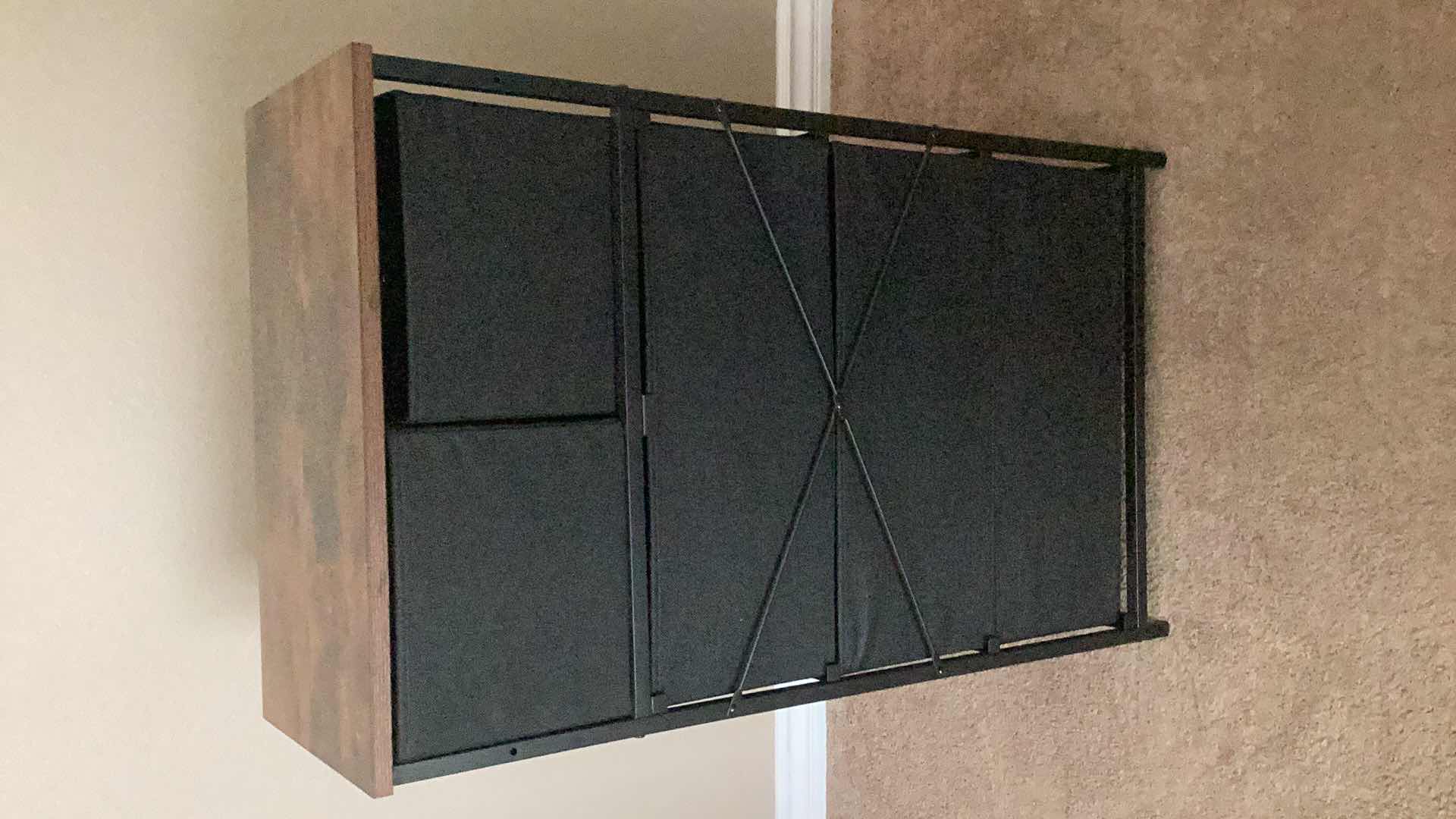 Photo 1 of WOODEN AND CANVAS DRESSER 22” X 12” H 36”