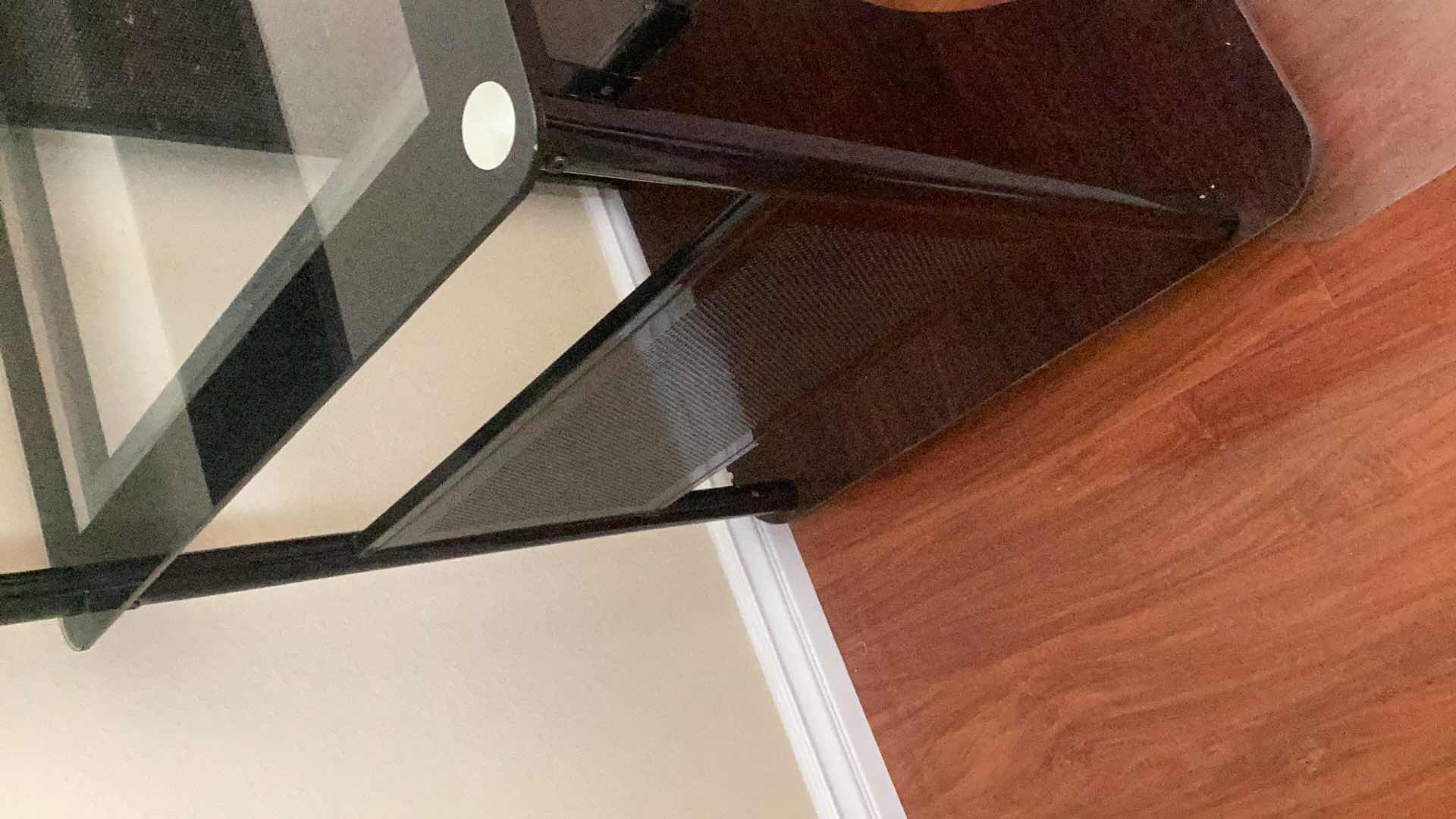 Photo 1 of OSP HOME VISION ROLLING MEDIA BLACK OFFICE DESK 47' X 26' H 36' $289