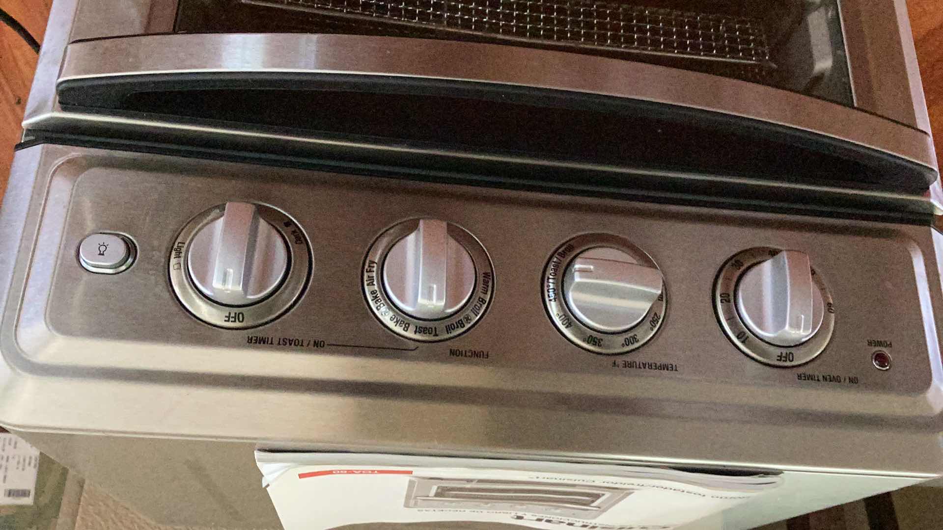 Photo 1 of CUISINART TOASTER OVEN AIR FRYER TOASTER-60