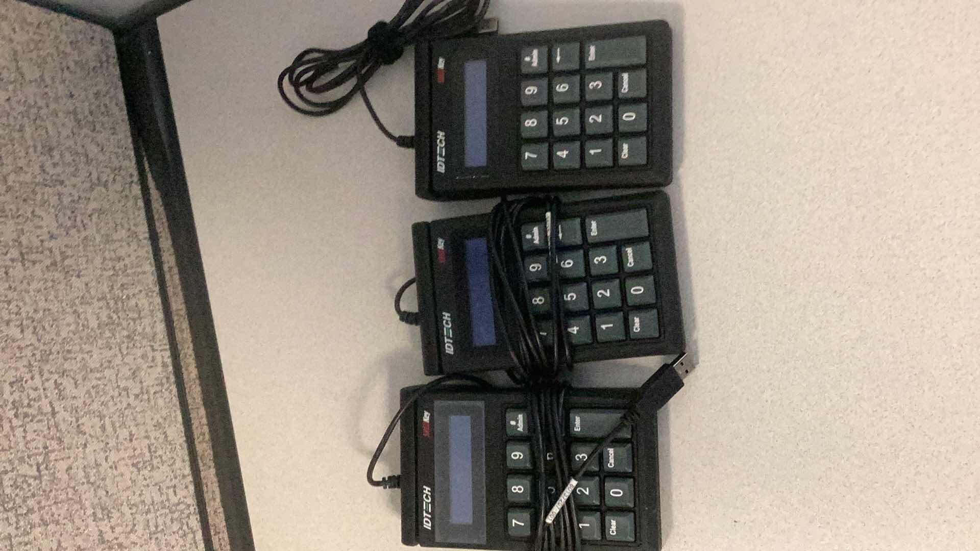 Photo 1 of THREE IDTECH SREDKEY NUMERIC KEYBOARDS
