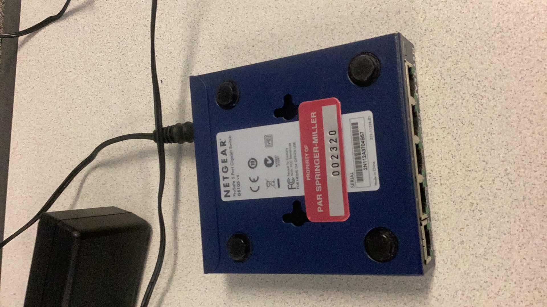 Photo 1 of NETGEAR PROSAFE 5 PORT GIGABIT SWITCH GS105