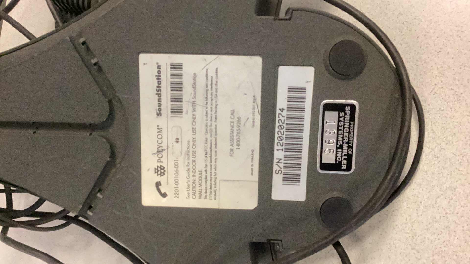 Photo 1 of POLYCOM SOUNDSTATION CONFERENCE CALL DEVICE