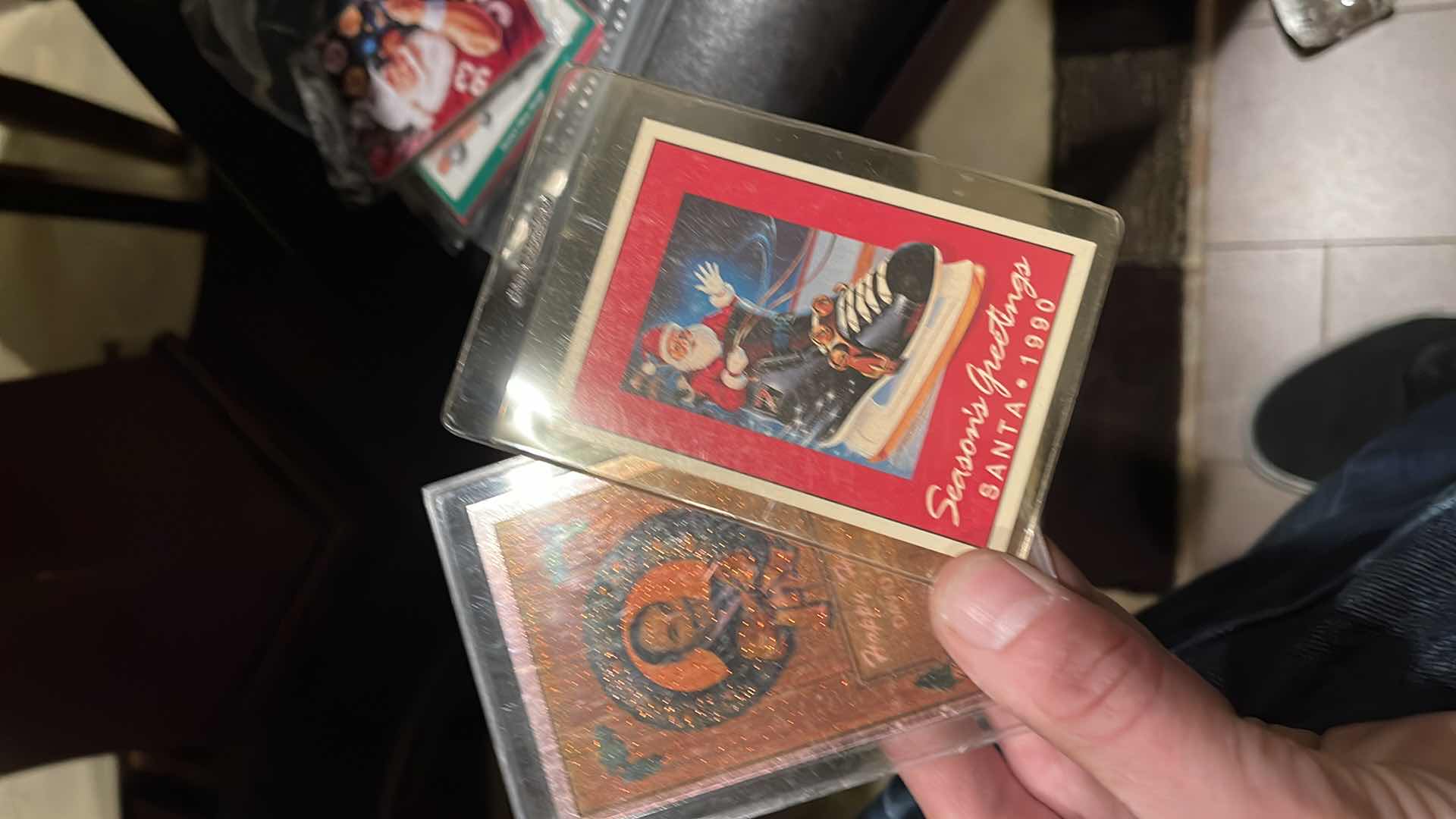 Photo 1 of HAPPY HOLIDAYS FROM DAVID BRANCH OHL COMMISSIONER CARD MINT CONDITION