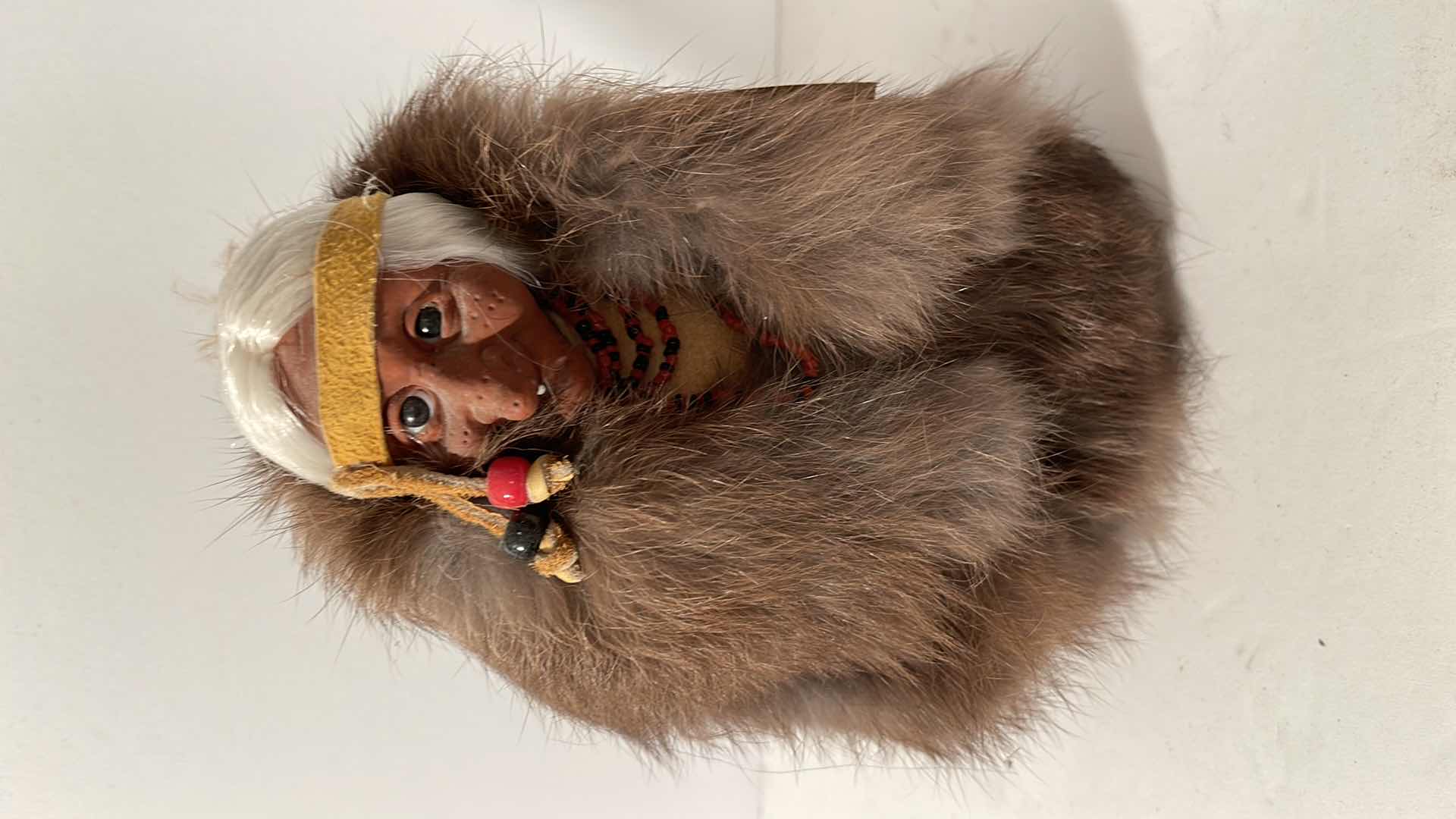 Photo 1 of 1998 SIGNED HEATHER HEALEY SPIRIT SISTER LISTENER DOLL NATIVE AMERICAN GUIDE OLD WOMAN 
NUMBERED #245 H-8”
