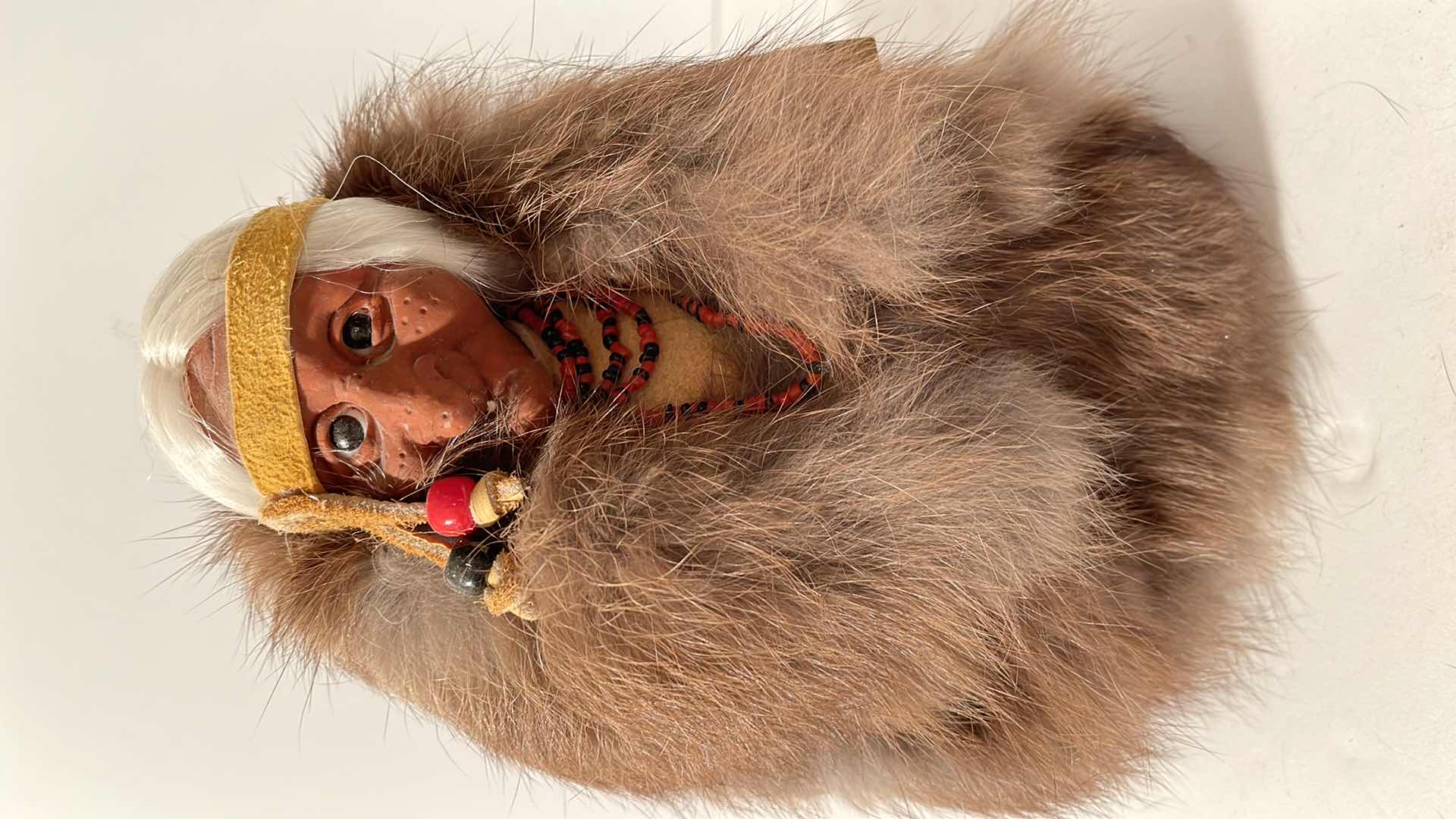 Photo 1 of 1998 SIGNED HEATHER HEALEY SPIRIT SISTER LISTENER DOLL NATIVE AMERICAN GUIDE OLD WOMAN 
NUMBERED #245 H-8”
