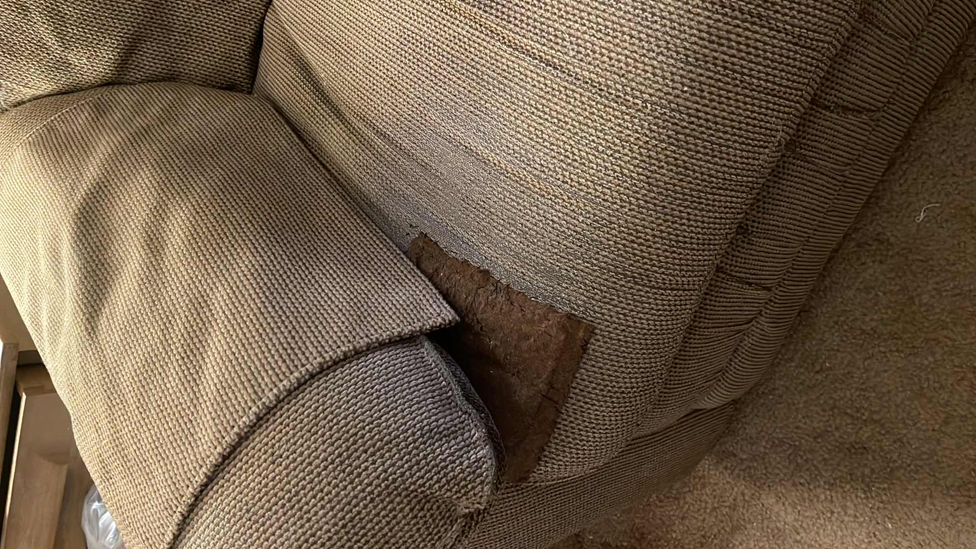 Photo 1 of LAZY BOY RECLINING CHAIR - LIGHT WEAR AND PATCH