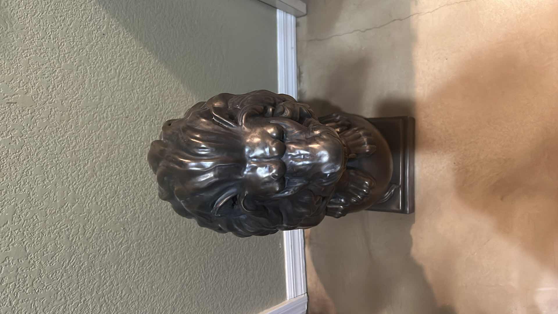 Photo 1 of SCULPTED RESIN LION H27”