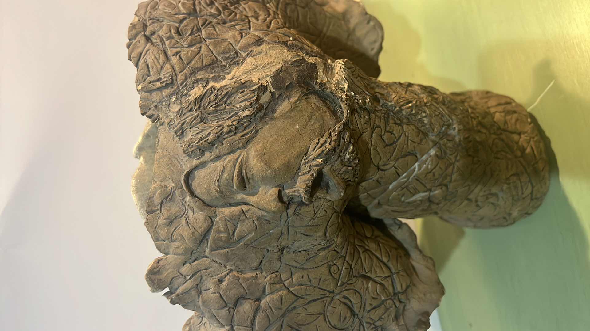 Photo 2 of CERAMIC COLLECTIBLE ELEPHANT VASE H11” W12”