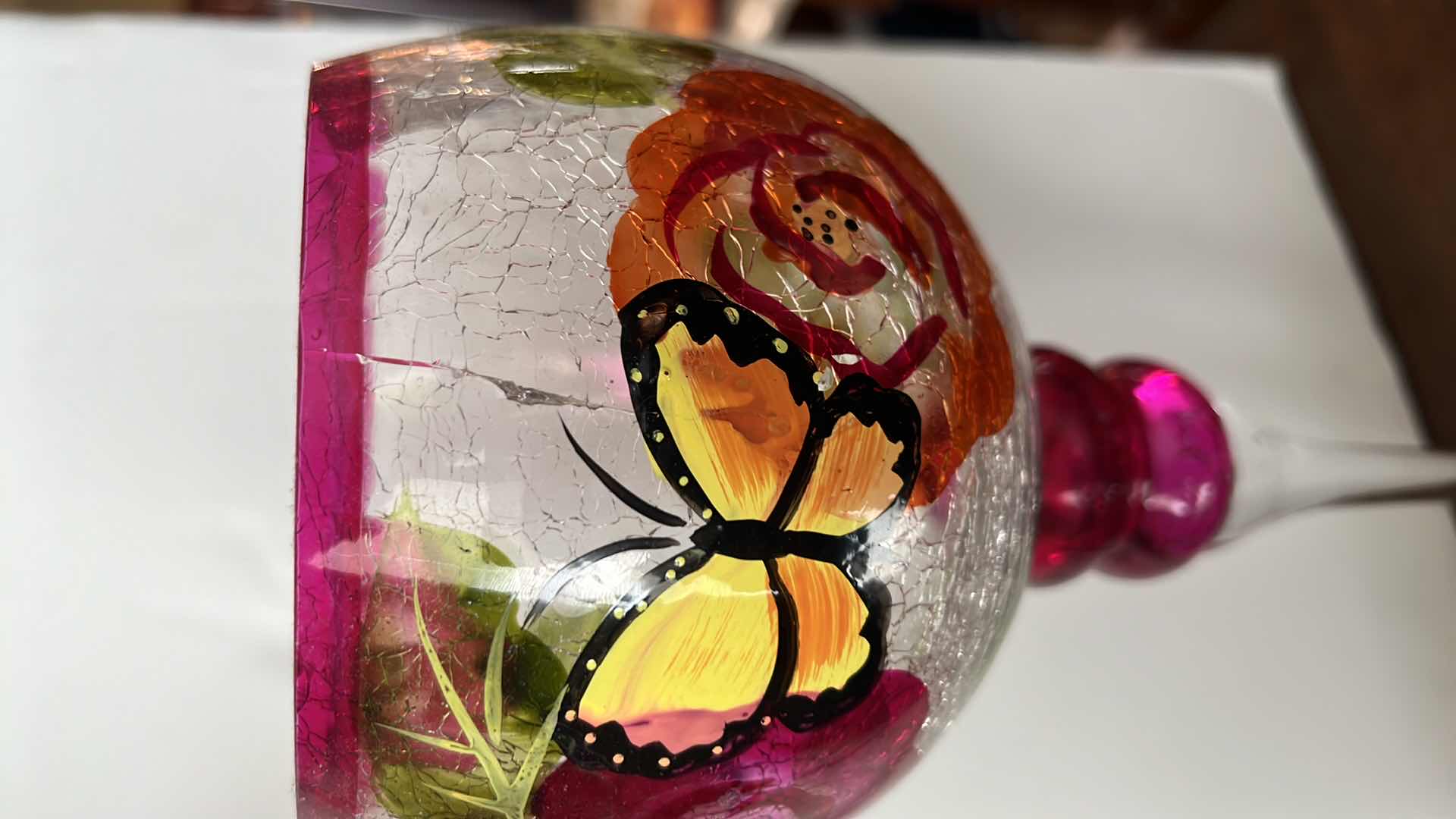 Photo 4 of 4- GLASS CANDLEHOLDERS