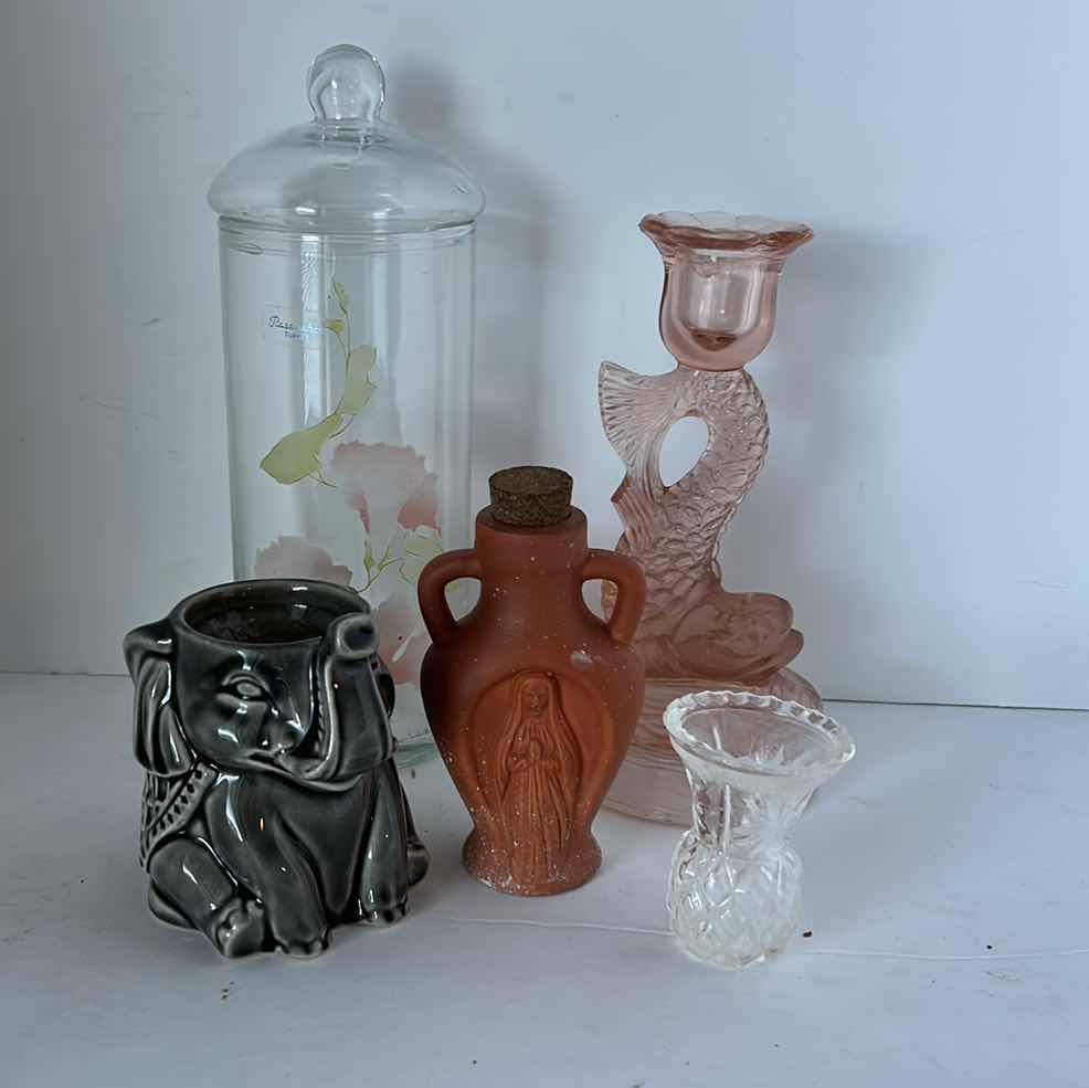 Photo 1 of 5 PC HOME DECOR ASSORTMENT TALLEST 10”