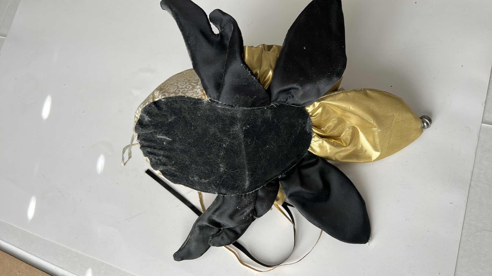 Photo 1 of PORCELAIN HANDPAINTED HARLEQUIN WALL DECOR 11”x 12”