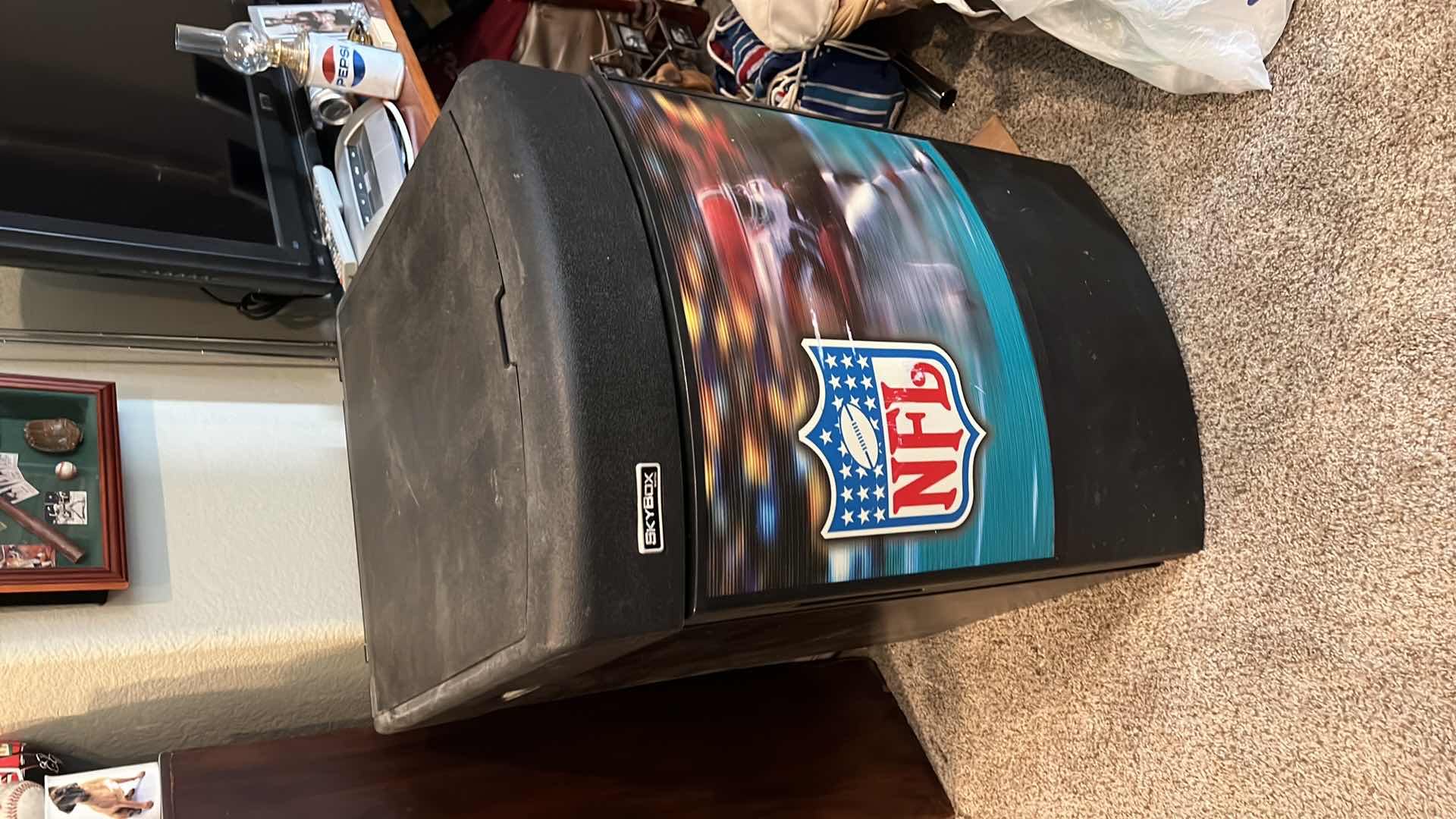 Photo 1 of NFL SKYBOX REFRIGERATOR 20” x 22” H31”