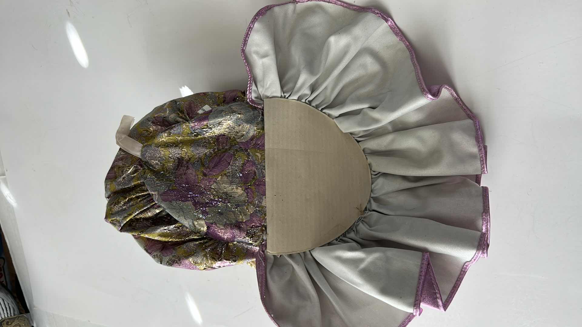 Photo 1 of VENETIAN MASQUERADE  FULL FACE MASK HANDPAINTED 12” x 12