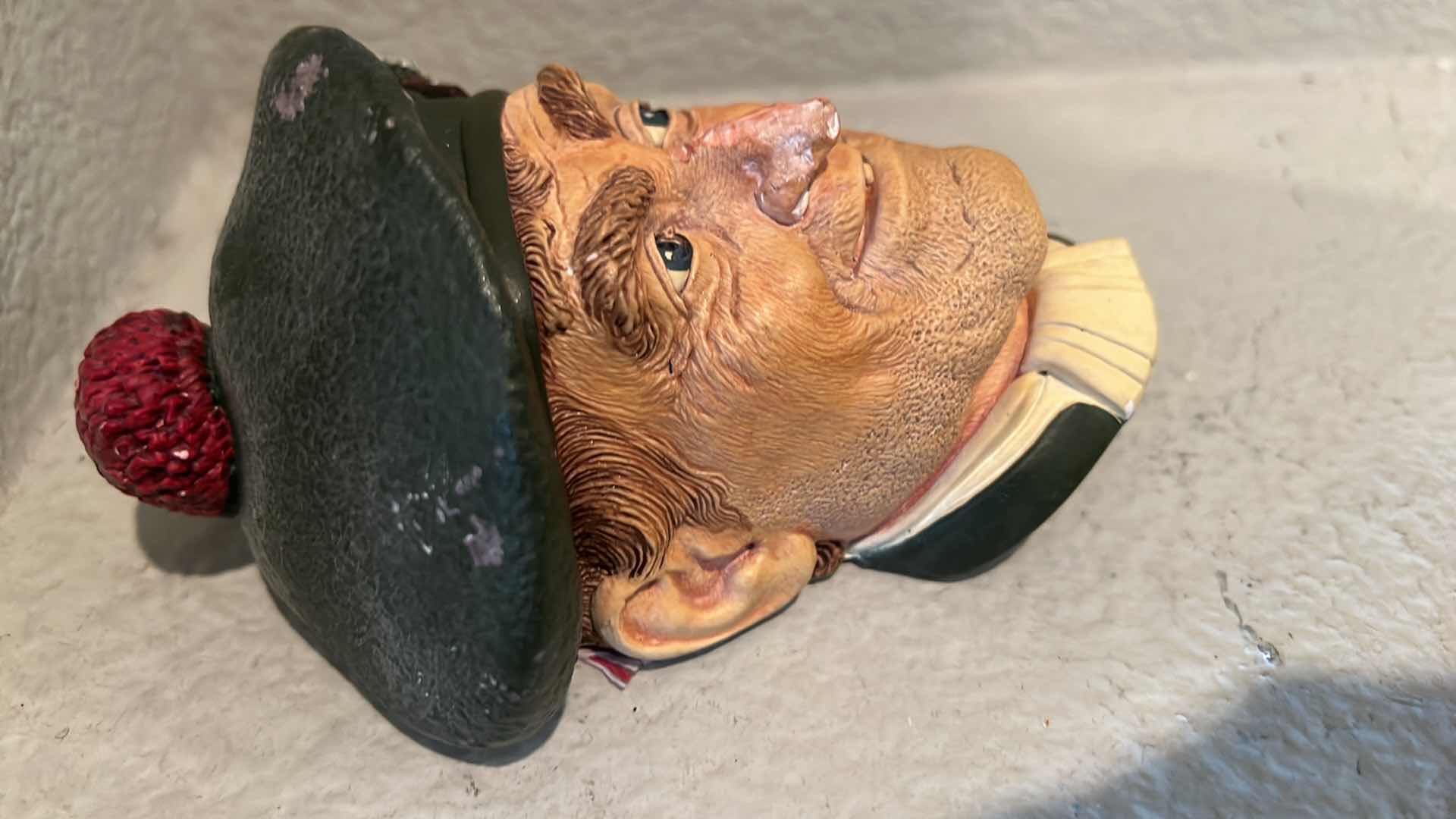 Photo 6 of 2-VINTAGE BOSSONS "THE SMUGGLER & JOCK CHALKWARE WALL PLAQUES H5”