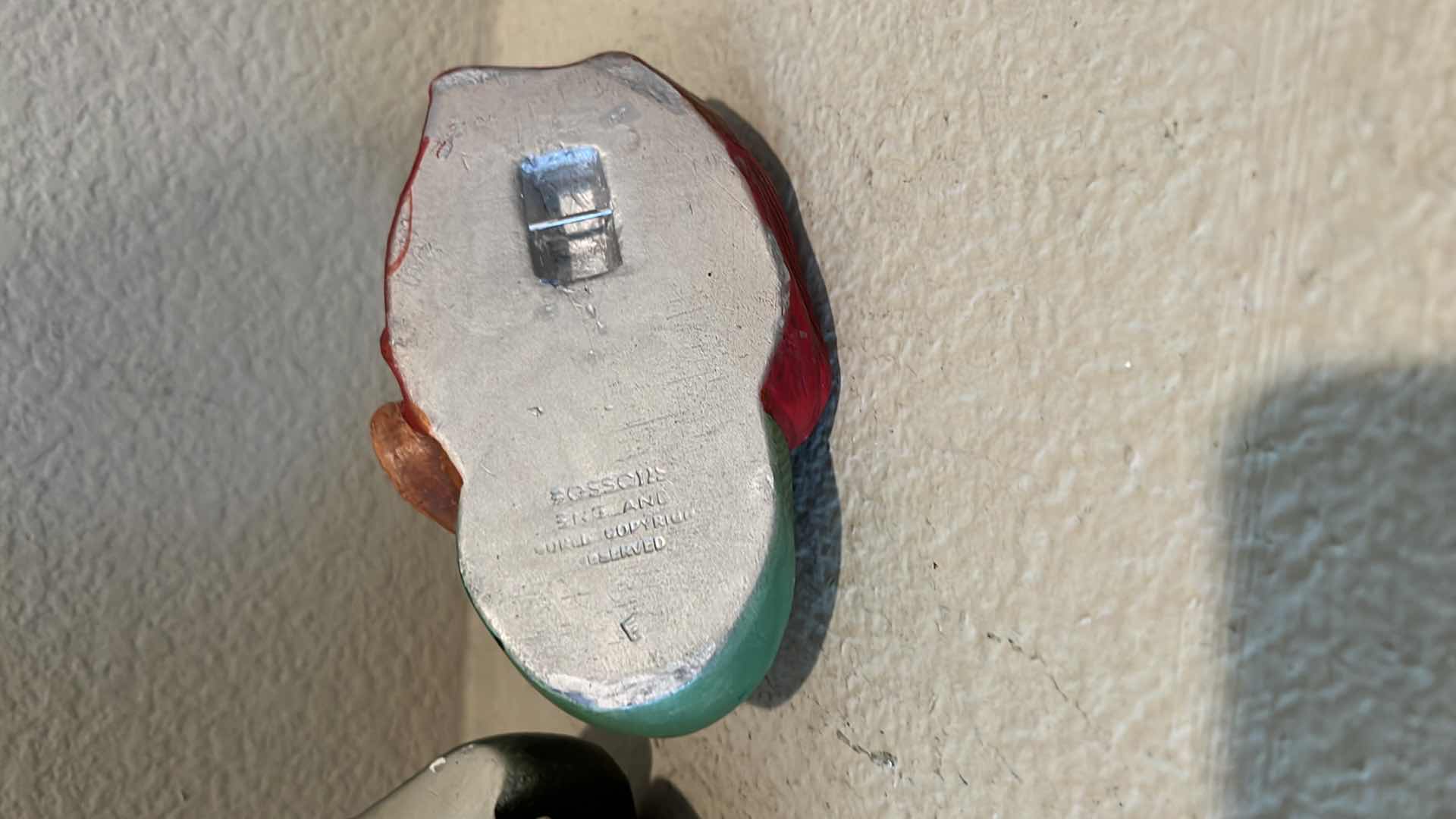 Photo 5 of 2-VINTAGE BOSSONS "THE SMUGGLER & JOCK CHALKWARE WALL PLAQUES H5”