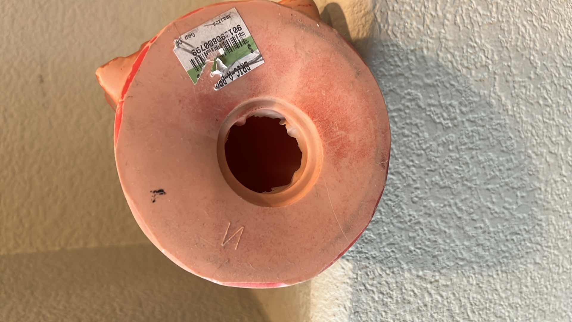 Photo 5 of VINTAGE  “STAN LAUREL” BLOWN PLASTIC PIGGY BANK H14”