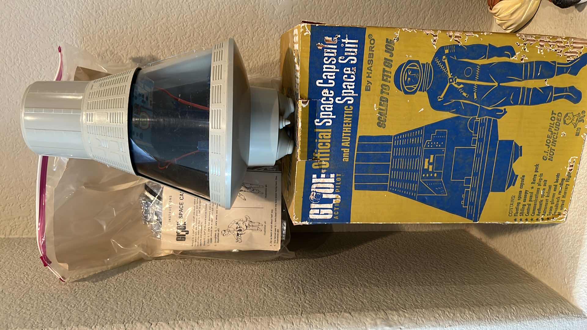 Photo 5 of RARE VINTAGE GI JOE OFFICIAL SPACE CAPSULE IN ORIGINAL BOX