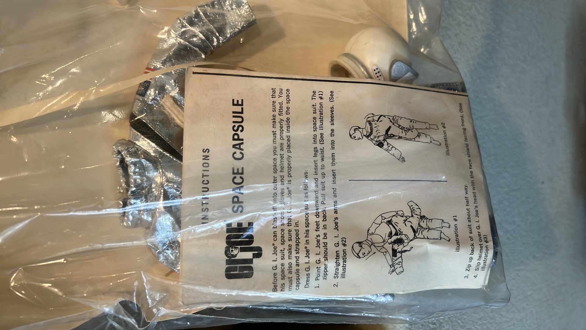 Photo 7 of RARE VINTAGE GI JOE OFFICIAL SPACE CAPSULE IN ORIGINAL BOX