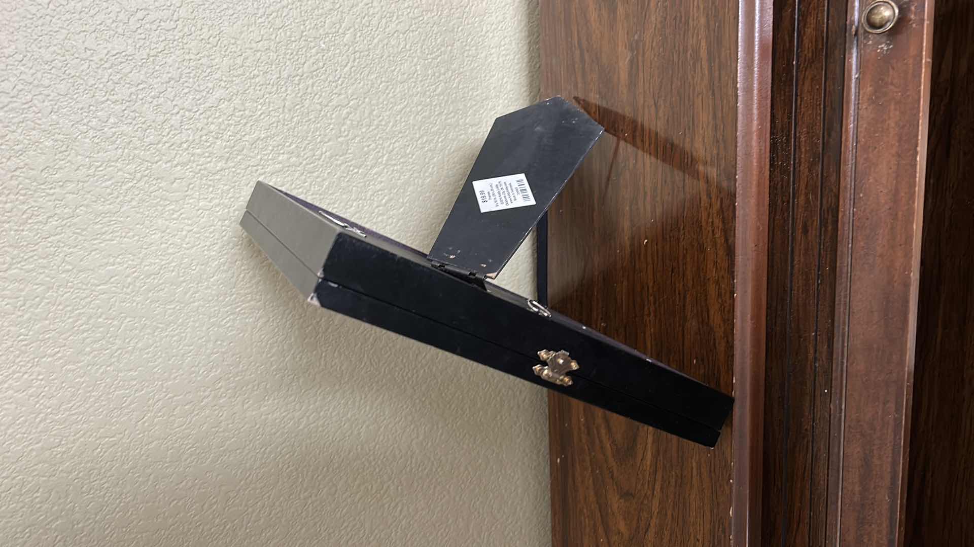 Photo 1 of MILITARY AND FLAG PINS IN LATCHED SHADOW BOX