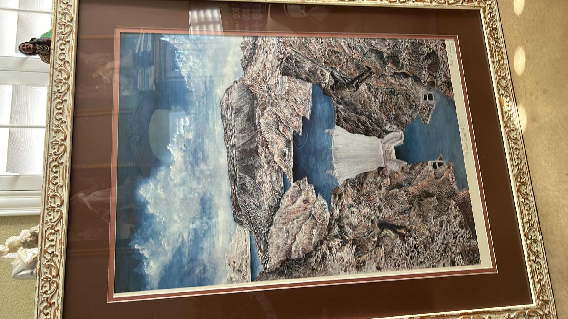 Photo 1 of SIGNED NUMBERED, “THEN CAME 400” BY RICK W. HARLOW 131250 FRAMED ARTWORK 33” x 43”