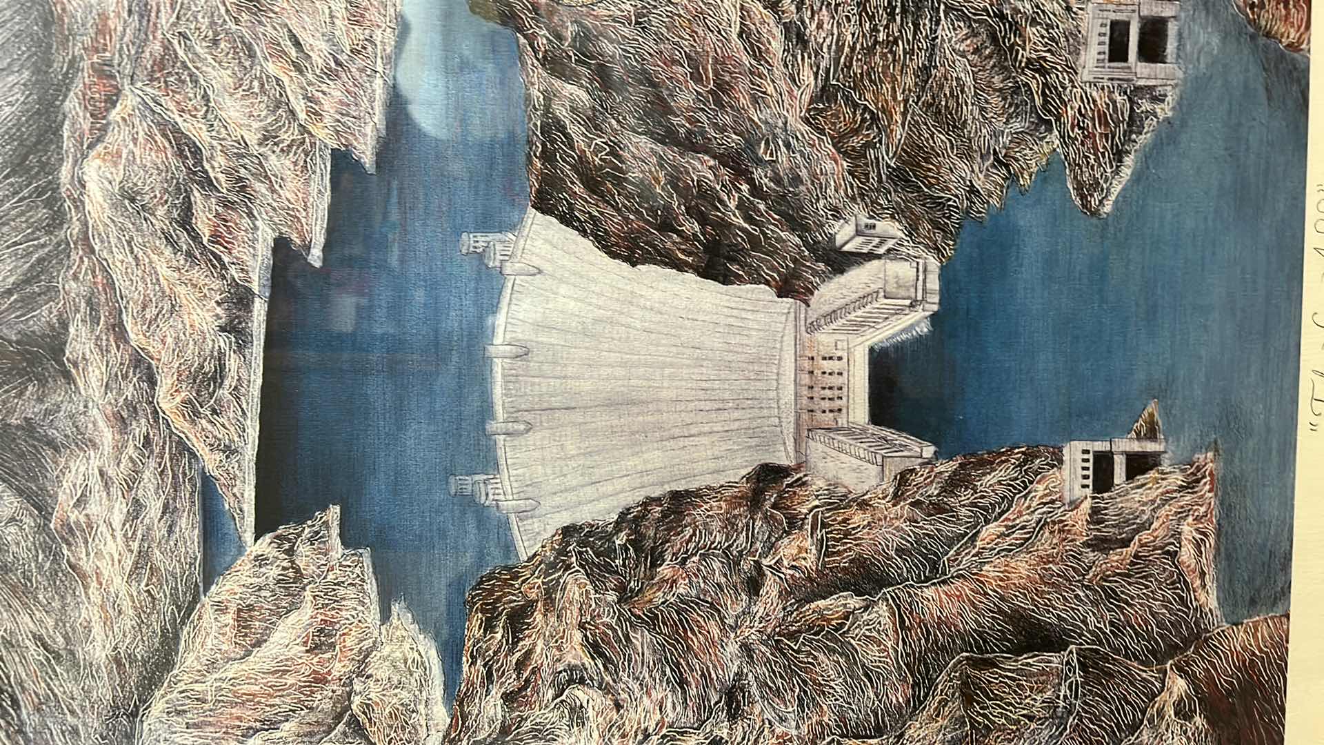 Photo 1 of SIGNED NUMBERED, “THEN CAME 400” BY RICK W. HARLOW 131250 FRAMED ARTWORK 33” x 43”