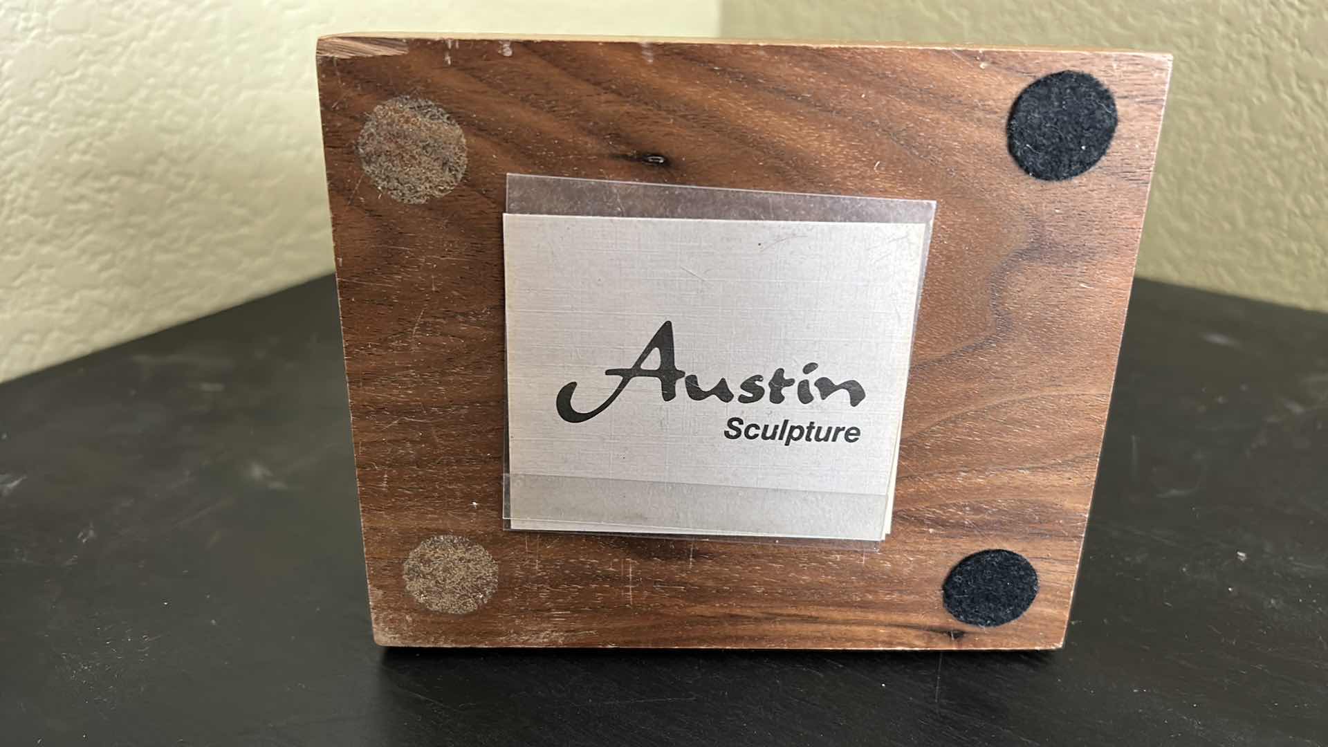 Photo 5 of 1978 “HAPPILY EVER AFTER” - AUSTIN SCULPTURE CLAUDE LECLERC ON WOOD STAND H15”