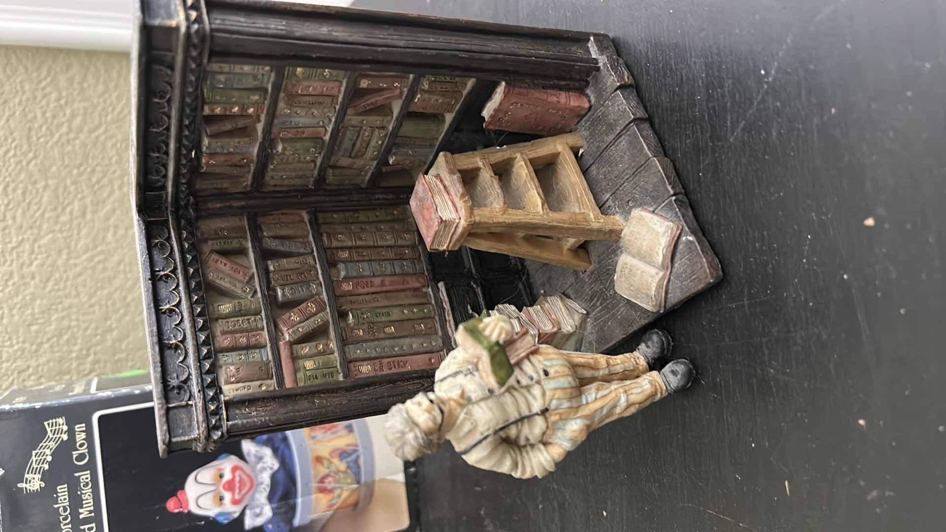 Photo 1 of COLLECTIBLE ASSORTMENT - MUSIC GLOBE, BOOK ENDS AND MORE