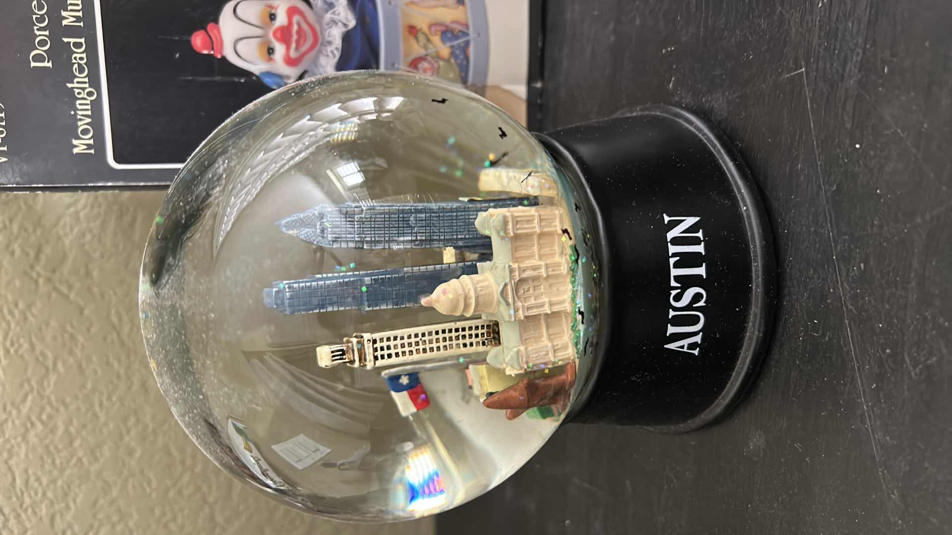 Photo 1 of COLLECTIBLE ASSORTMENT - MUSIC GLOBE, BOOK ENDS AND MORE