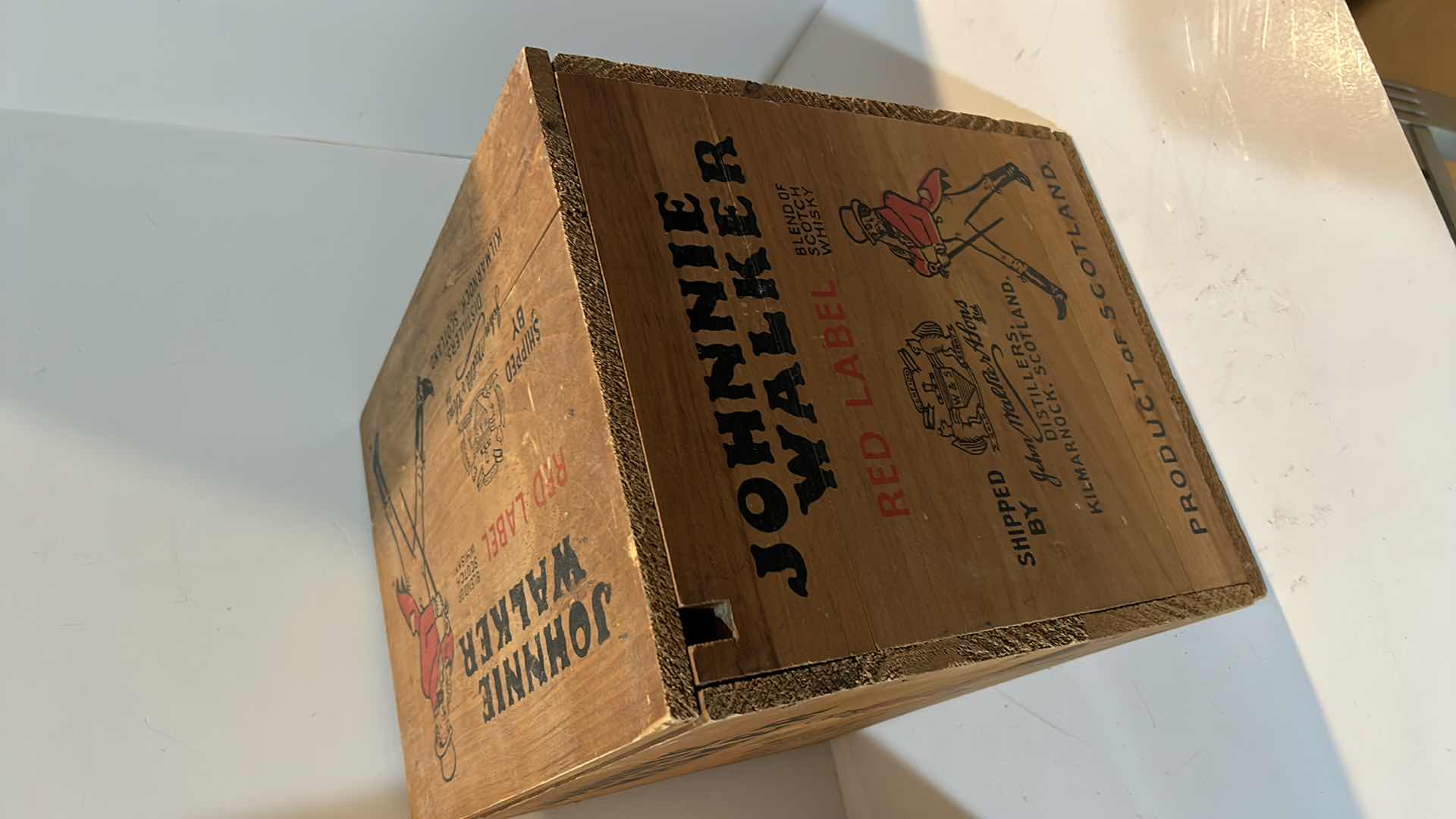 View 5 of JOHNNIE WALKER VINTAGE WOOD BOX 15” x 11” x H13”