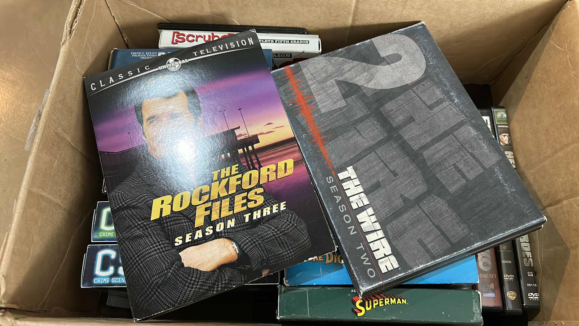 Photo 6 of BOX OF DVD’S AND CD’S