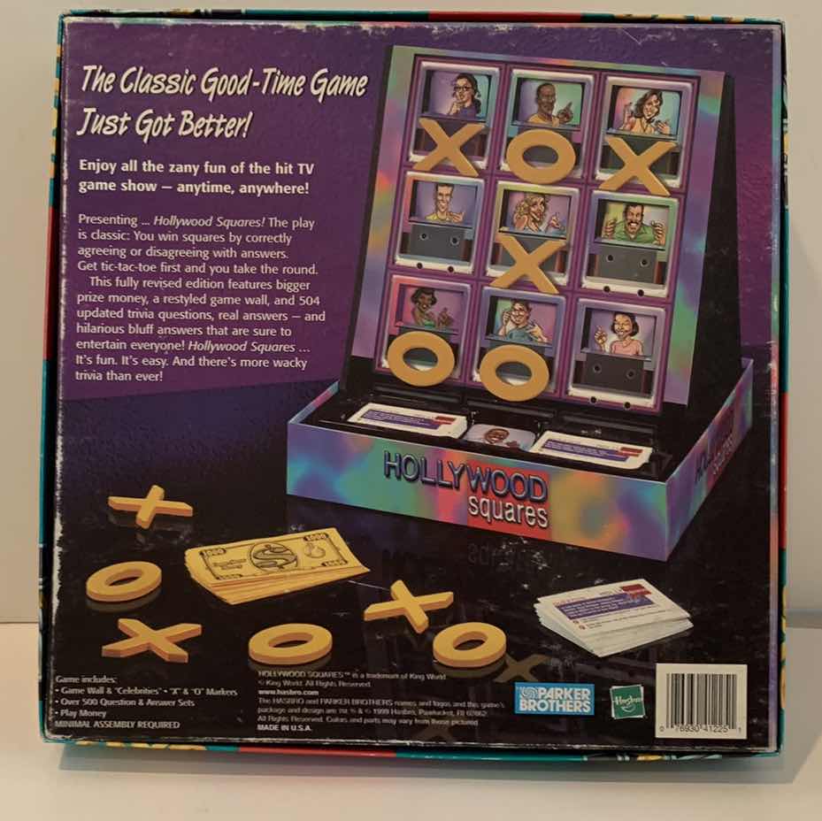 Photo 2 of HOLLYWOOD SQUARES GAME 1999