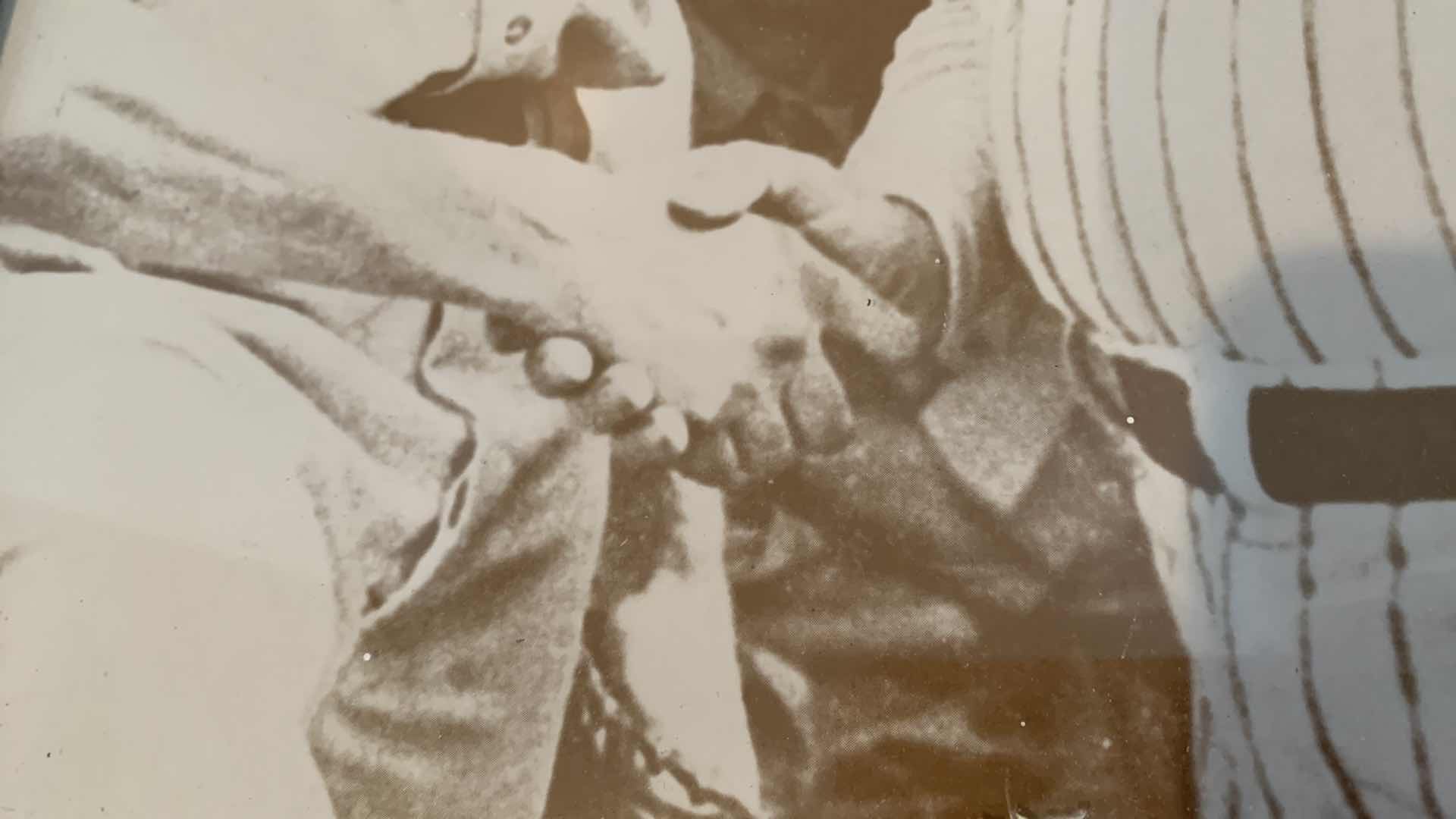 Photo 3 of BABE RUTH AND TED WILLIAMS PRINT 14” X 17”