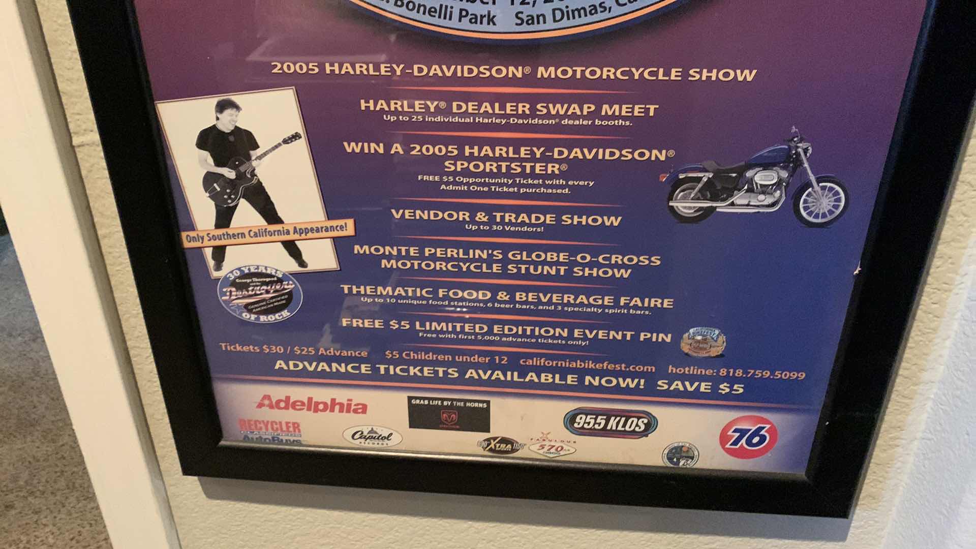 Photo 1 of CALIFORNIA BIKEFEST HARLEY DAVIDSON 2004 20” X 26”