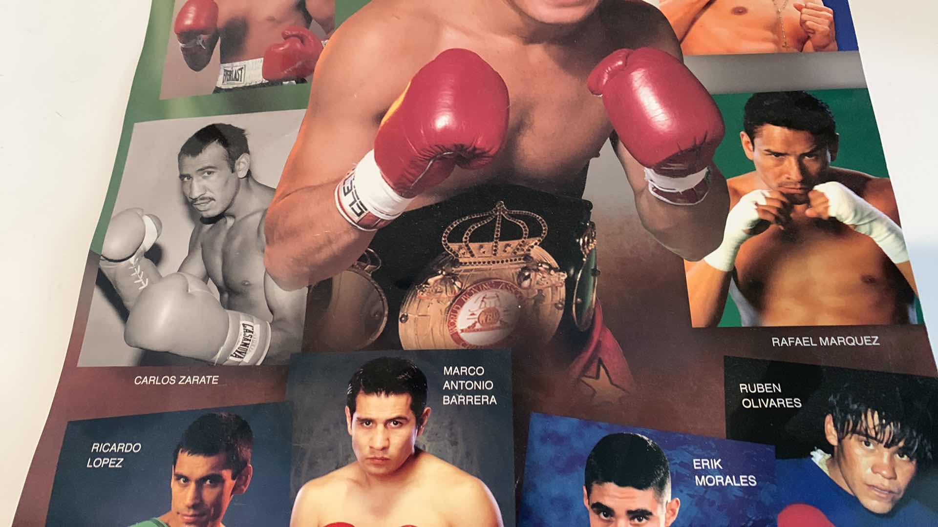 Photo 1 of MEXICAN BOXING LEGENDS POSTER 2010 11” X 17”