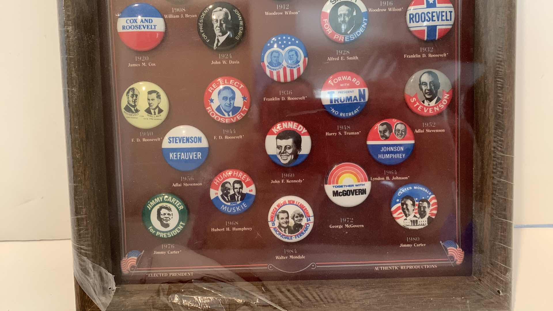 Photo 1 of DEMOCRATIC PRESIDENTIAL CAMPAIGN COLLECTABLES 1986 TO 1894