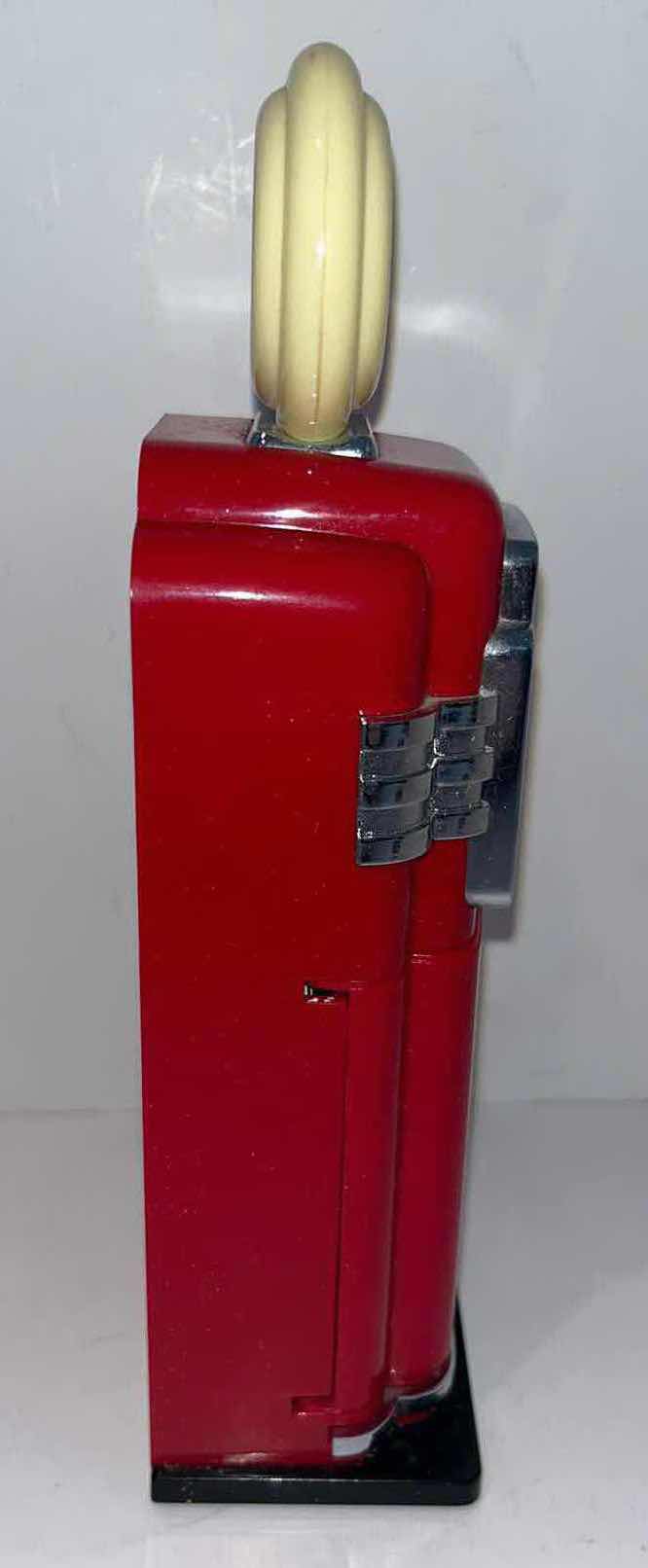 Photo 1 of MARKSMAN “PRE-WAR” STYLE  GASOLINE PUMP NIGHTLIGHT ALARM & CLOCK 2.25” X 3” H8.5”