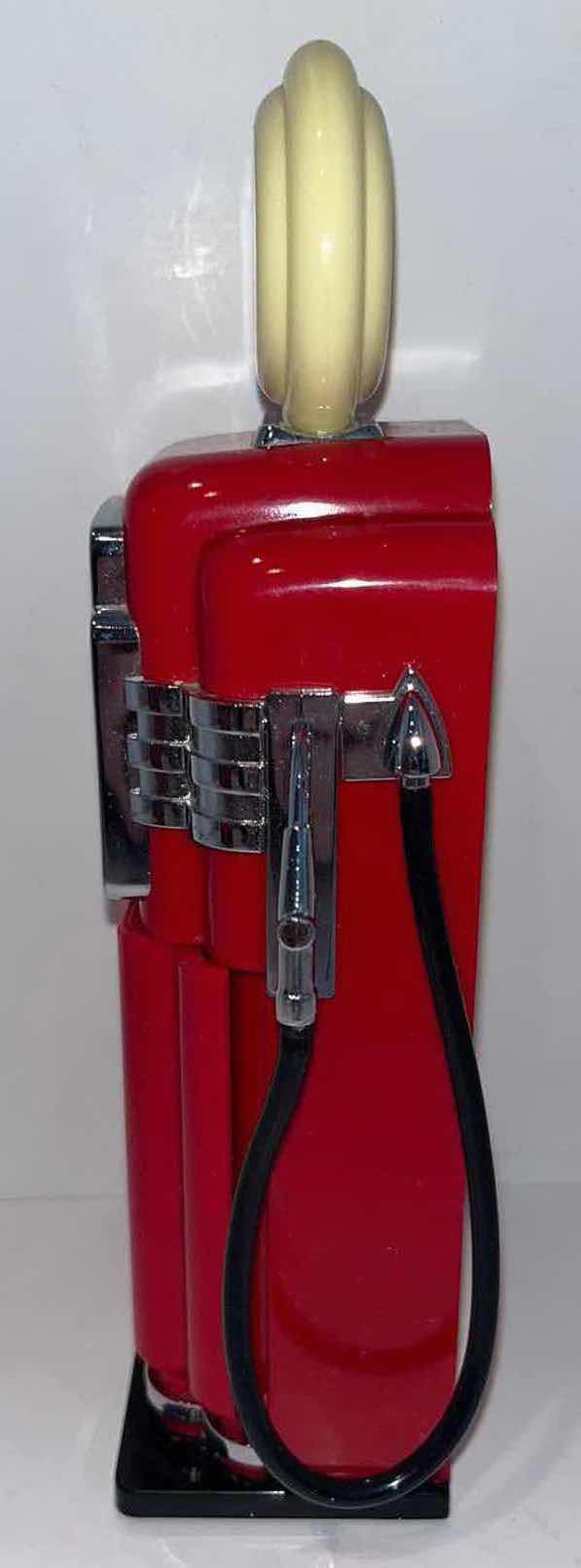 Photo 1 of MARKSMAN “PRE-WAR” STYLE  GASOLINE PUMP NIGHTLIGHT ALARM & CLOCK 2.25” X 3” H8.5”