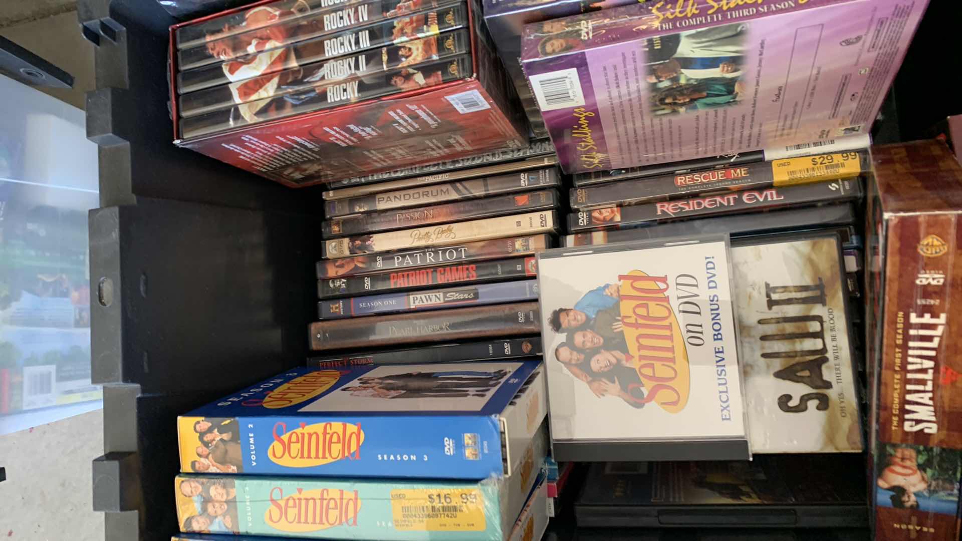 Photo 1 of BIN FULL OF DVD’S