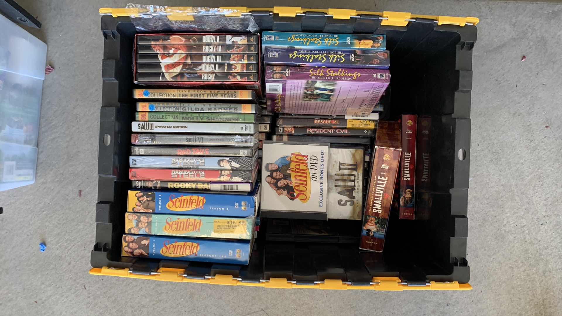 Photo 1 of BIN FULL OF DVD’S