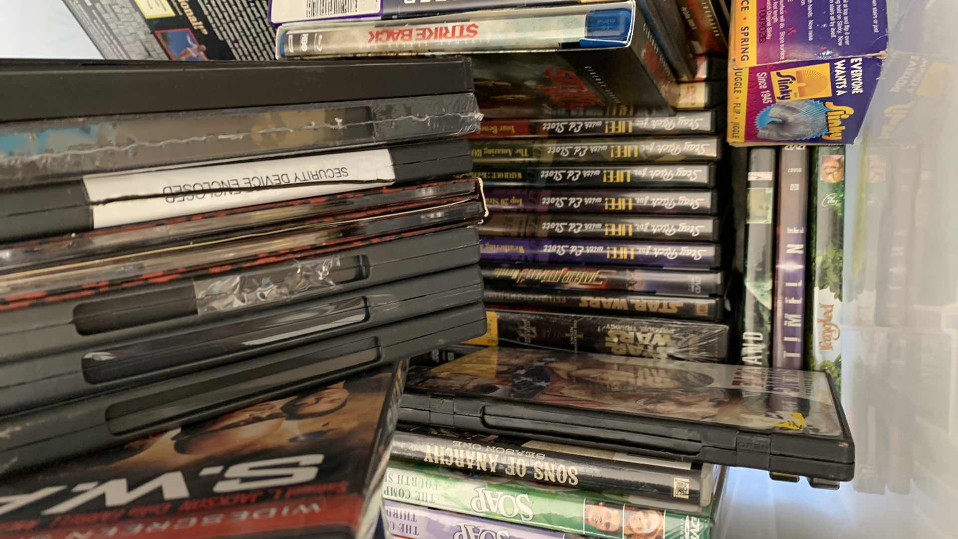 Photo 1 of BIN FULL OF DVD’S