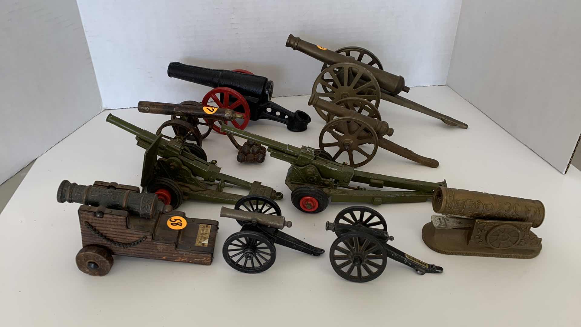 Photo 1 of DIE CAST METAL CANNONS