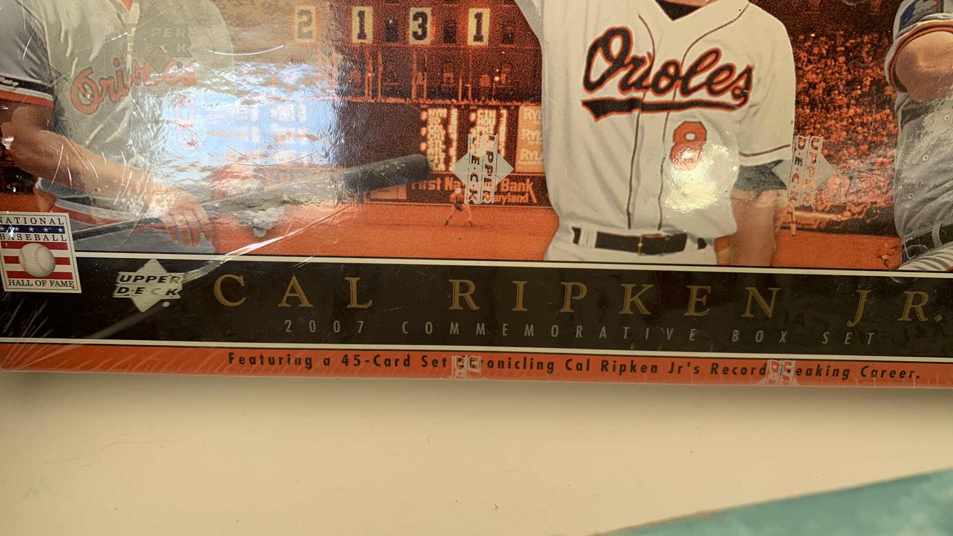 Photo 1 of MLB BASEBALL CARDS DETEK JETER ROOKIE CAL RIPKEN FOOTBALL UNCUT ROOKIES