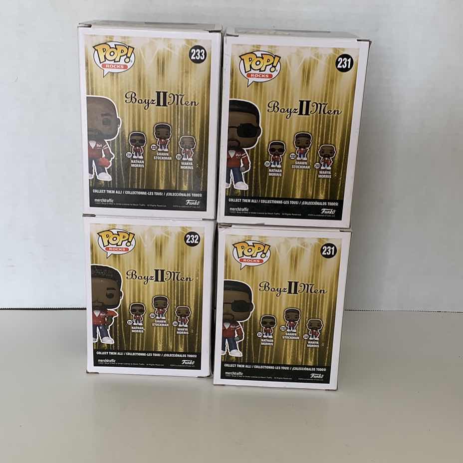 Photo 1 of FOUR BOYZ TO MEN FUNKO POPS