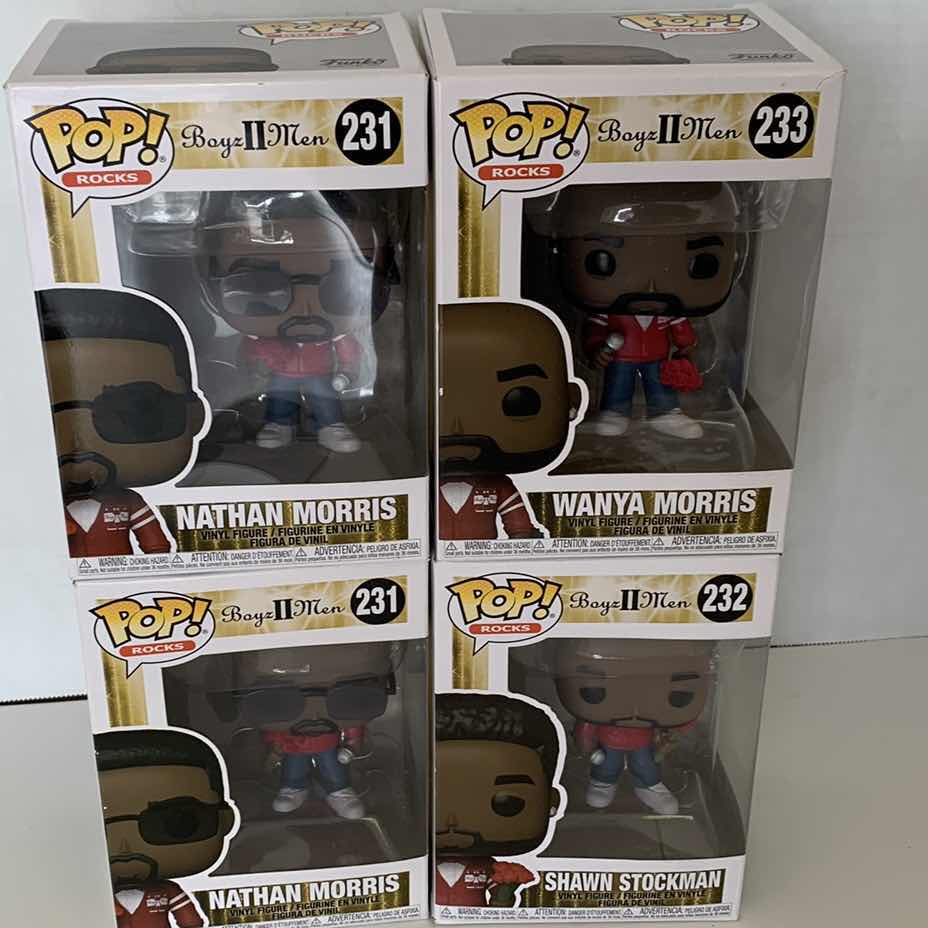 Photo 1 of FOUR BOYZ TO MEN FUNKO POPS