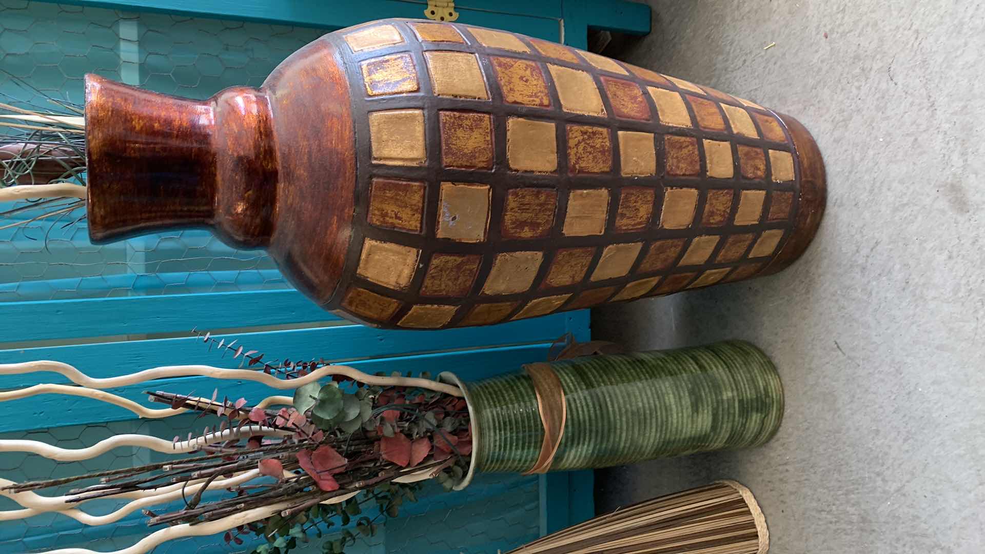 Photo 1 of FOUR DECORATIVE LARGE VASES